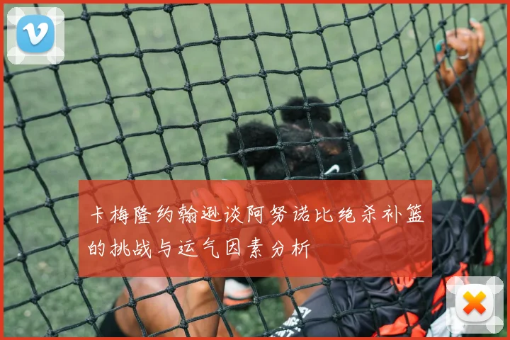 卡梅隆约翰逊谈阿努诺比绝杀补篮的挑战与运气因素分析