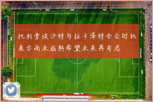 托利索谈沙特与拉卡泽特会合时机表示尚未成熟希望未来再考虑